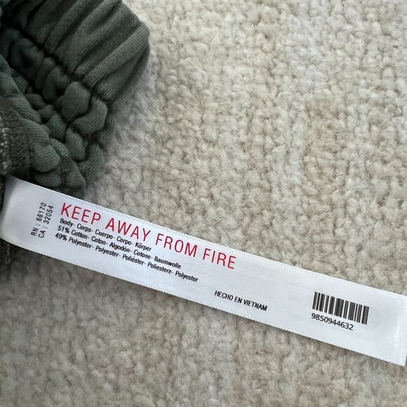 NWT Anthropologie Daily Practice Bank Shot Wide Leg Joggers Pants S Green - Picture 10 of 11